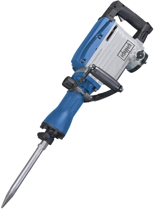 Actual product image Scheppach AB1600 Demolition Hammer 230V 50Hz 1600W - 50J (Electrical connection)