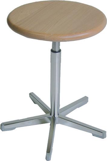 Werkstarck Einsäulenhocker Höhe verstellbar 420-610