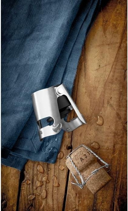 Productafbeelding WMF Champagne Champagne flessenstop Clever&More Roestvrij staal mat (Champagne sluiting)