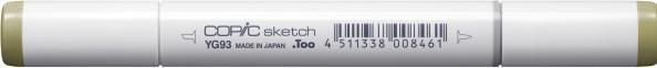 Actual product image Copic Sketch type YG - 93