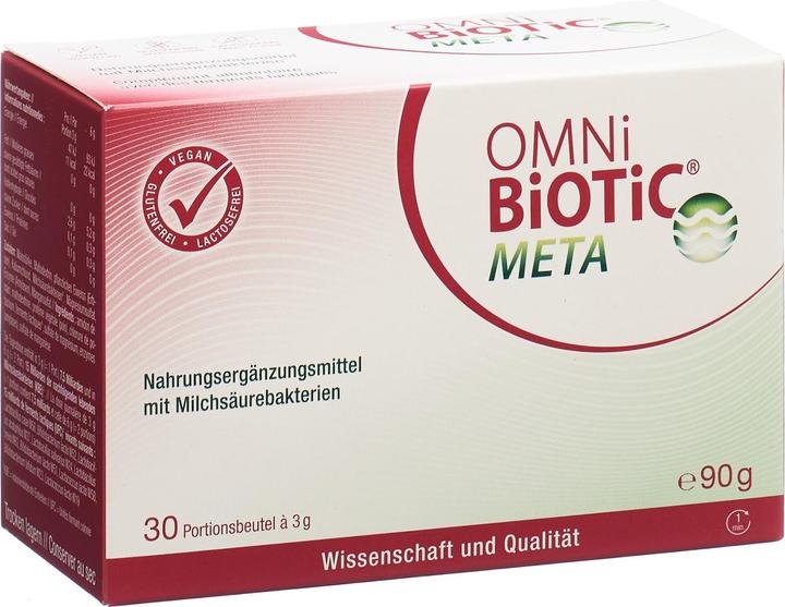 Actual product image Omni Biotic OMNi-BiOTiC Meta Pulver (30 Piece, Powder, 149 g)