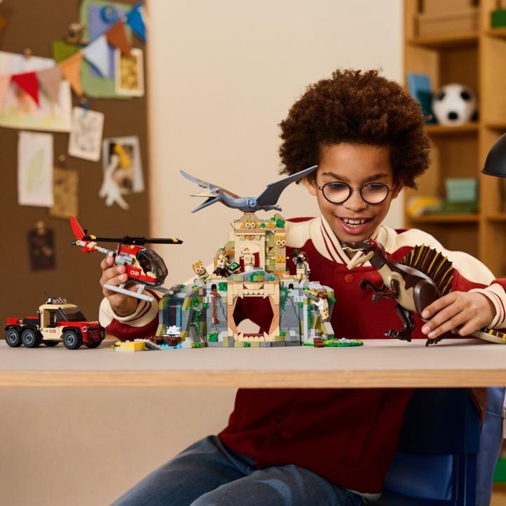 Immagine prodotto LEGO Mattoncini Jurassic World 76976 Spinosaurus e Quetzalcoatlus Missione aerea (76976, LEGO Jurassic World)