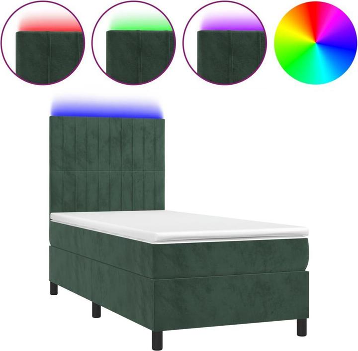 Produktbild vidaXL Boxspringbett (100 x 200 cm)