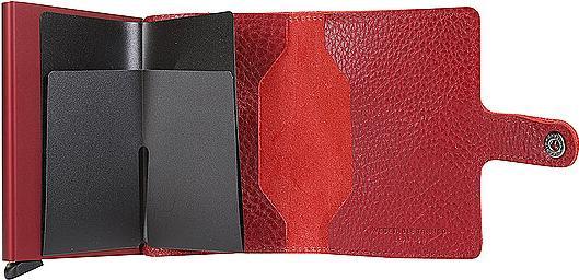 Actual product image Secrid Miniwallet Vegetable Tanned Rosso-Bordeaux