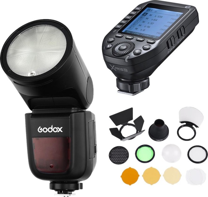 Actual product image Godox Speedlite V1 Nikon X Pro II Trigger Accessories Kit (Flash unit spare parts)