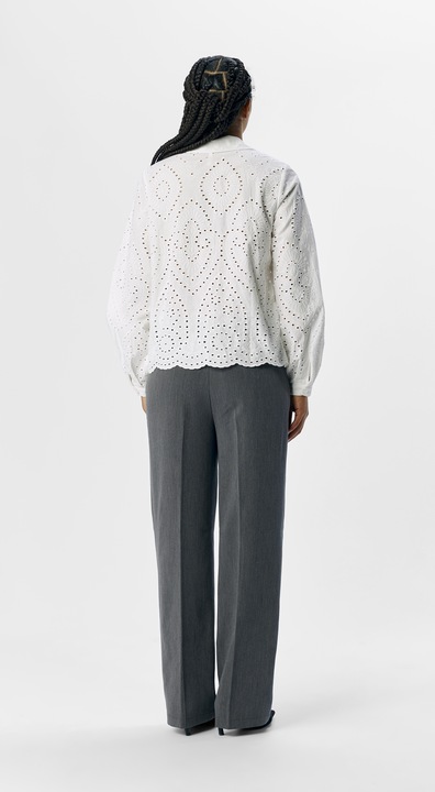 Produktbild Object Broderie Anglaise Hemd (44)