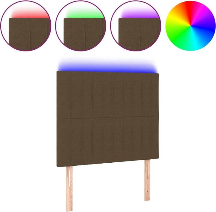 Produktbild vidaXL LED Kopfteil (100 x 5 x 128 cm)