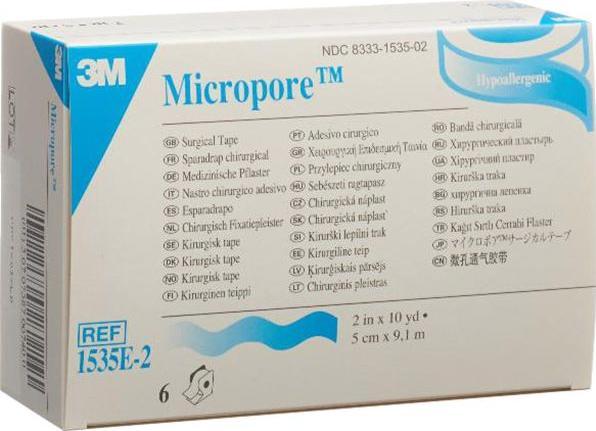 Actual product image 3M Rollenpflaster mit Dispenser 50mmx9.14m weiss (6 x)