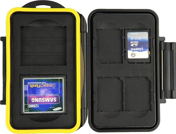 Actual product image JJC MC SD/CF6 Multi Card Case