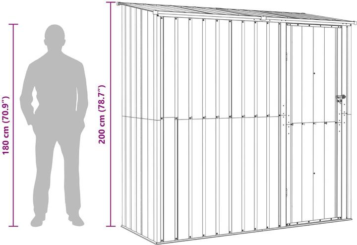Produktbild vidaXL Garten Shed