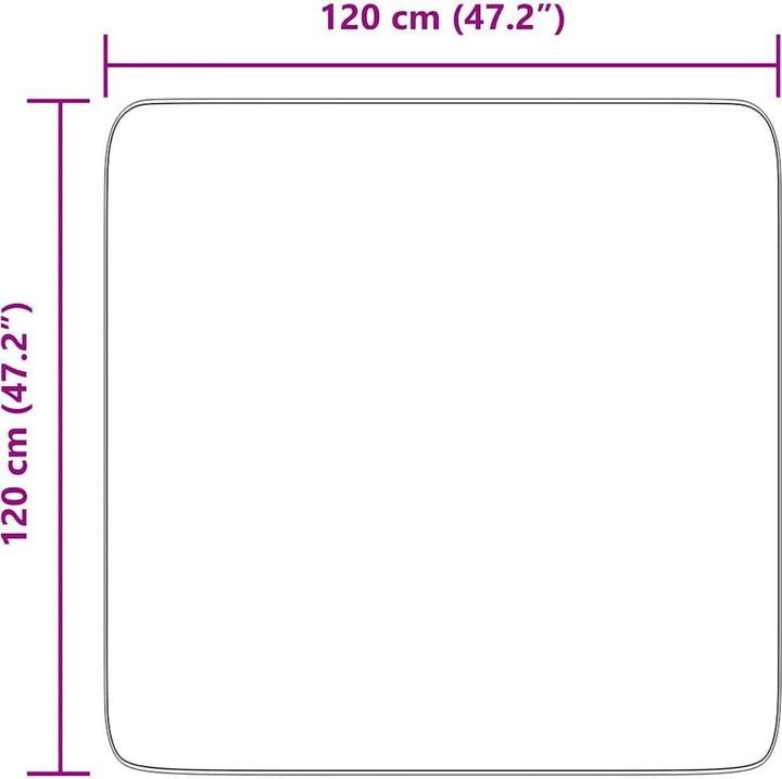 Actual product image VidaXL Matruna (120 x 120 cm)