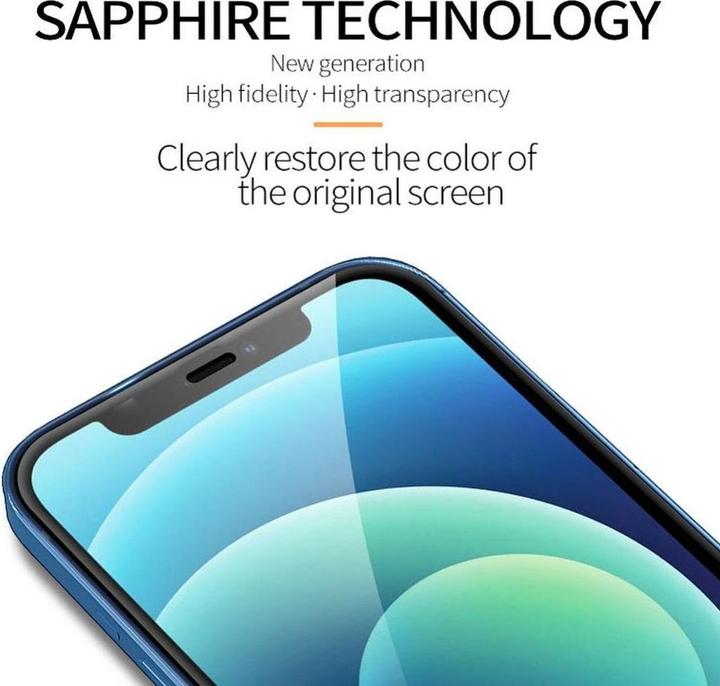 Immagine prodotto X-One Protective glass Sapphire Glass Extra Hard - for iPhone 15 Plus/16 Plus (1 pz., Apple iPhone 15 Plus)