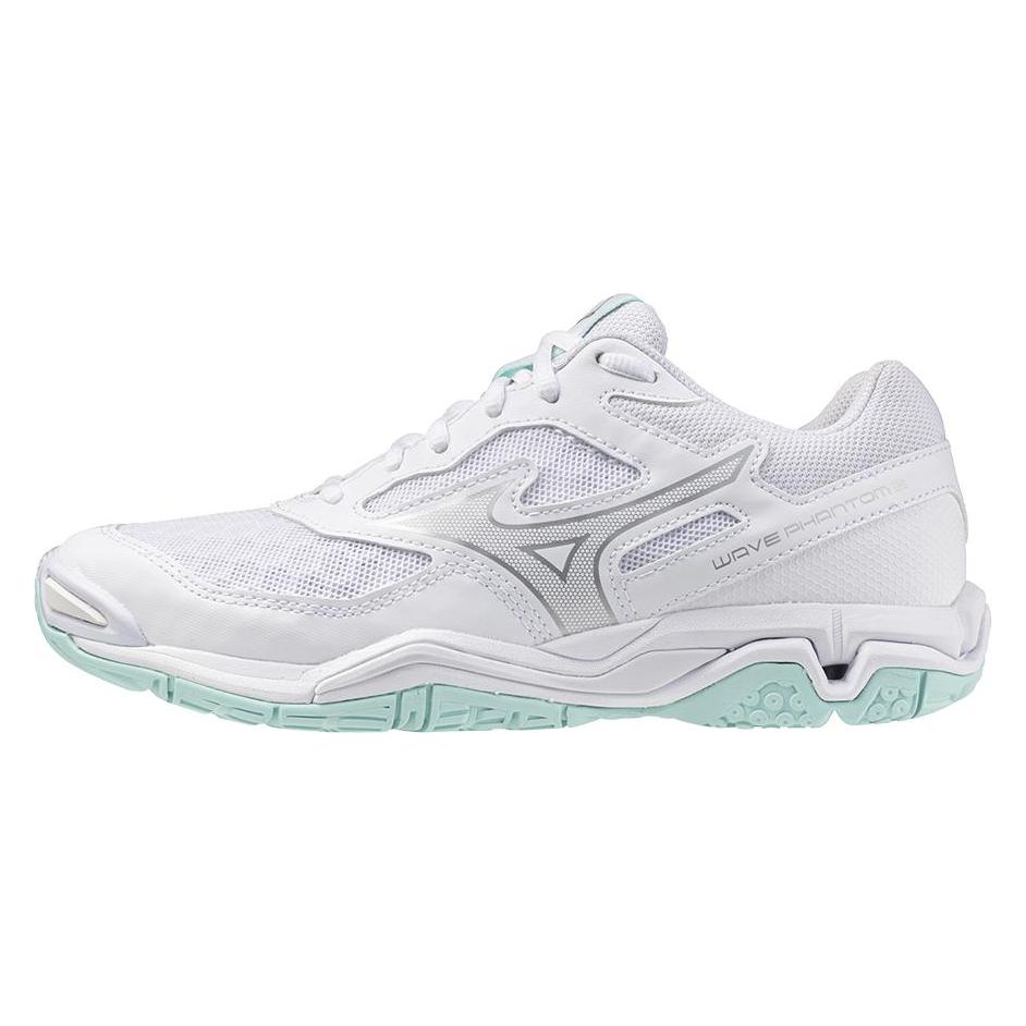 Mizuno, Damen, Hallenschuhe, Wave Phantom 3 (38), Weiss