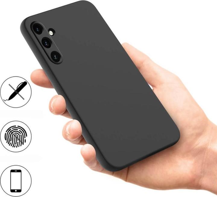Immagine prodotto Cover-Discount Galaxy A55 - Custodia in silicone nero (Samsung Galaxy A55)
