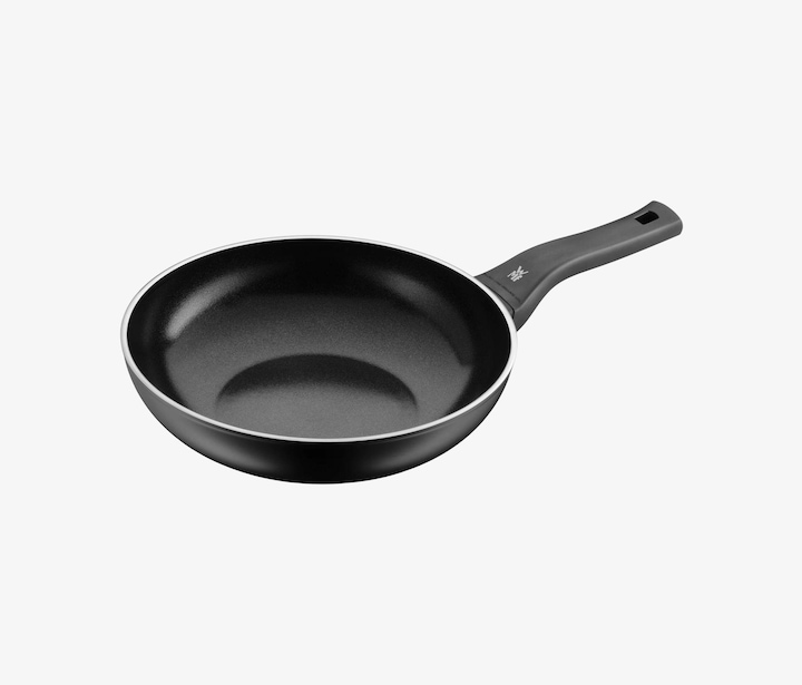 Produktbild WMF Wokpfanne CeraDur PLUS Schwarz (28 cm, Wok Pfanne, Aluminiumguss)