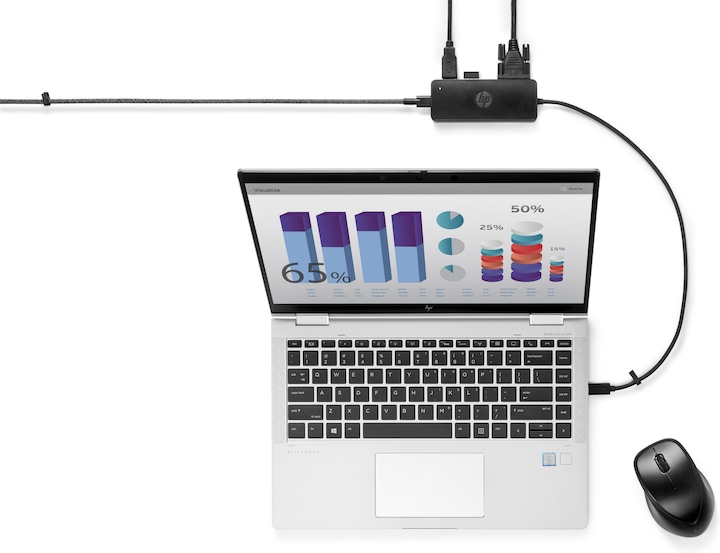 Actual product image HP Travel Hub G2 (USB-C, 1 Ports)