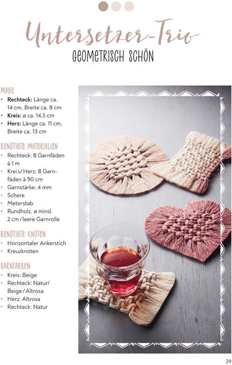 Actual product image Simple macramé creative set