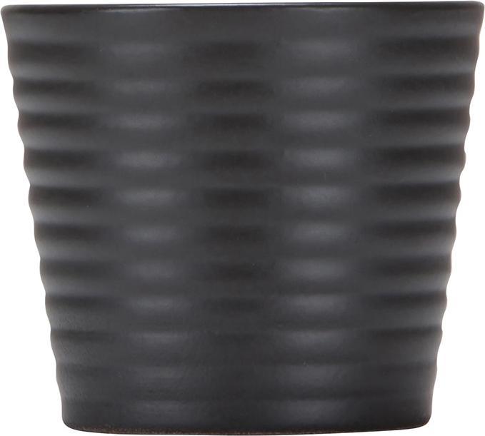 Actual product image Scheurich Flowerpot Expressive 56371, ceramics, Ø 9 cm (9 x 8 cm)