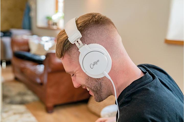 Actual product image Carry-On Over-ear headphones SH100 White (No noise cancellation, Cable)