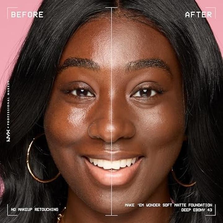 Image du produit NYX Professional Make-Up Make Em Wonder (43 Deep Ebony, Deep Ebony)