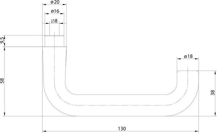 Actual product image Mega Fenstergriff 32.250/41.412.3