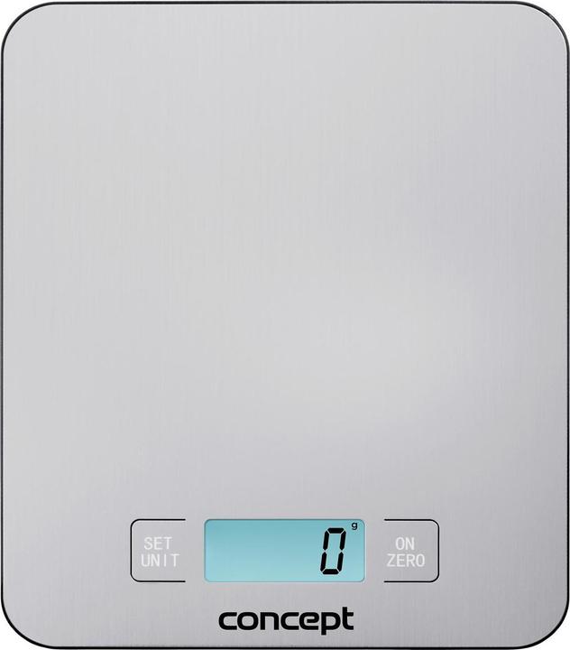 Produktbild Concept VK5710 Küchenwaage Edelstahl Arbeitsplatte Rechteck Elektronische Küchenwaage