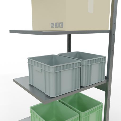 Image du produit Schulte Lagertechnik Système enfichable Élément suivant MULTIplus150 avec traverse de longueur