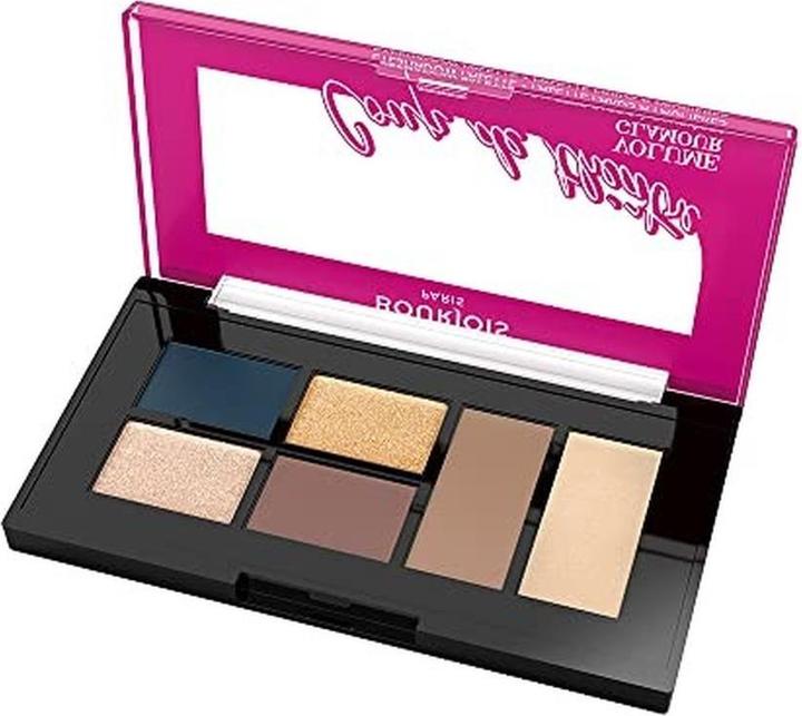 Produktbild Bourjois Rose Glamour Eyeshadow Palette (Braun, Nude, Rosa)