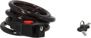 Actual product image Dunlop Spiral cable lock 12x1500mm ST