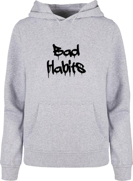 Merchcode Ladies Bad Habits Basic Hoody - 112765 (S)