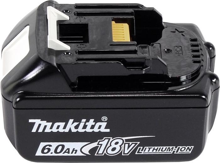 Produktbild Makita DKP 181 G1J Akku Hobel Falzhobel 82 mm 18 V Brushless + 1x Akku 6,0 Ah + Makpac - ohne Ladege