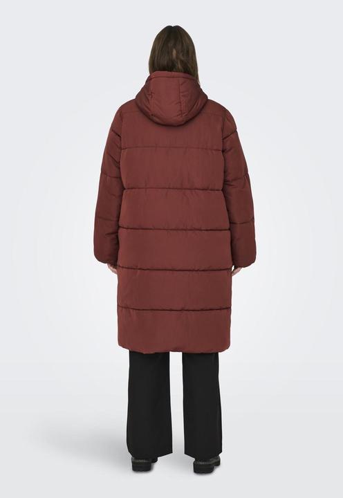 Actual product image Only Hooded Curve quilted jacket Quilted coat