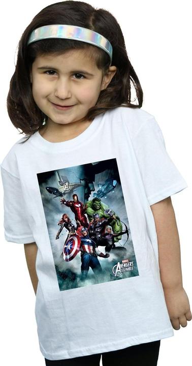 Produktbild Avengers Team Montage TShirt Mädchen (140, 146)