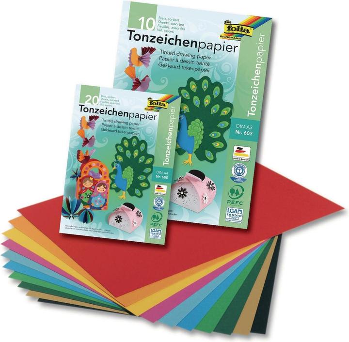 Actual product image Folia Clay paper (130 g/m², 20 x)