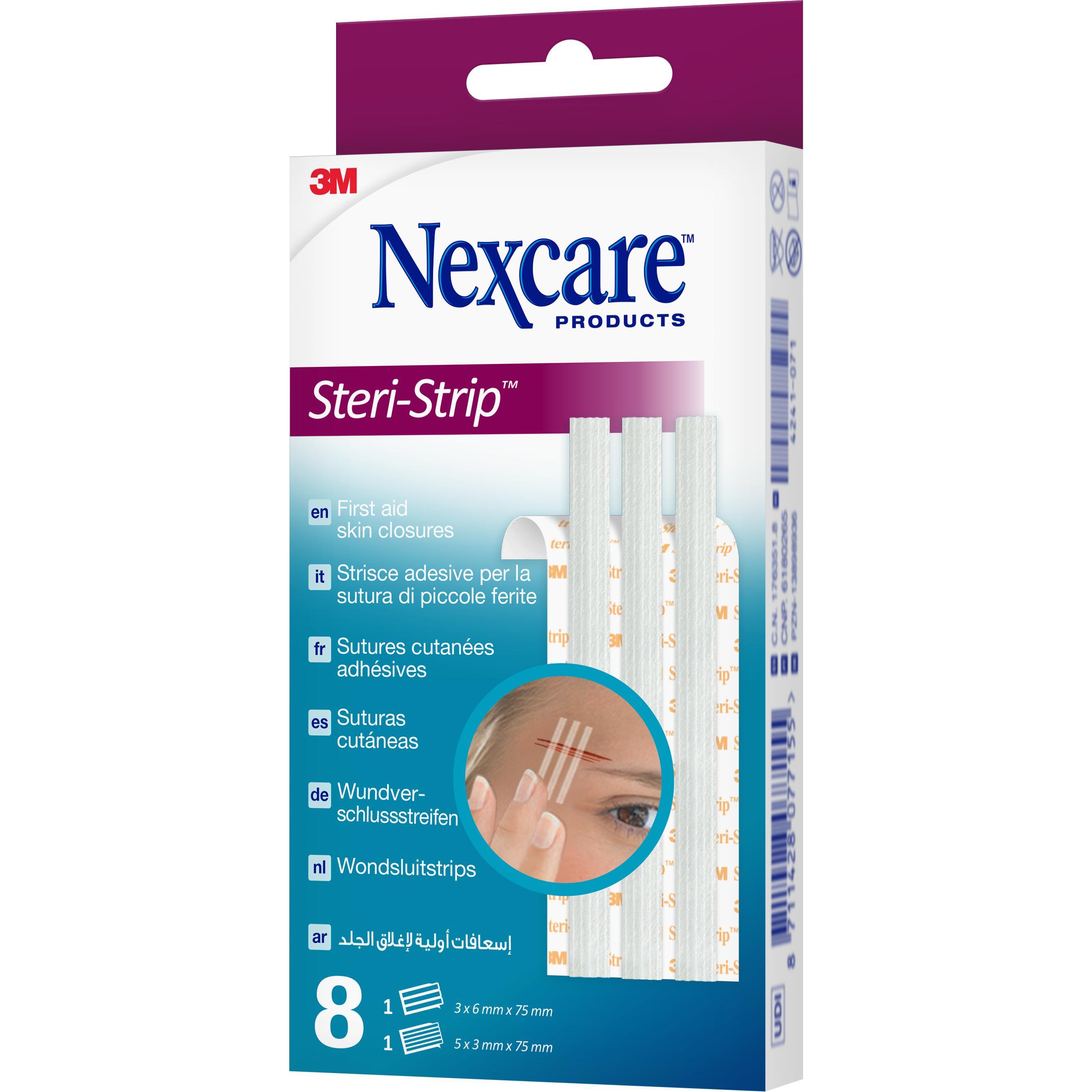 Thumbnail - 3M, Pflaster, Nexcare Steri-Strips Wundverschlussstreifen (8 x)