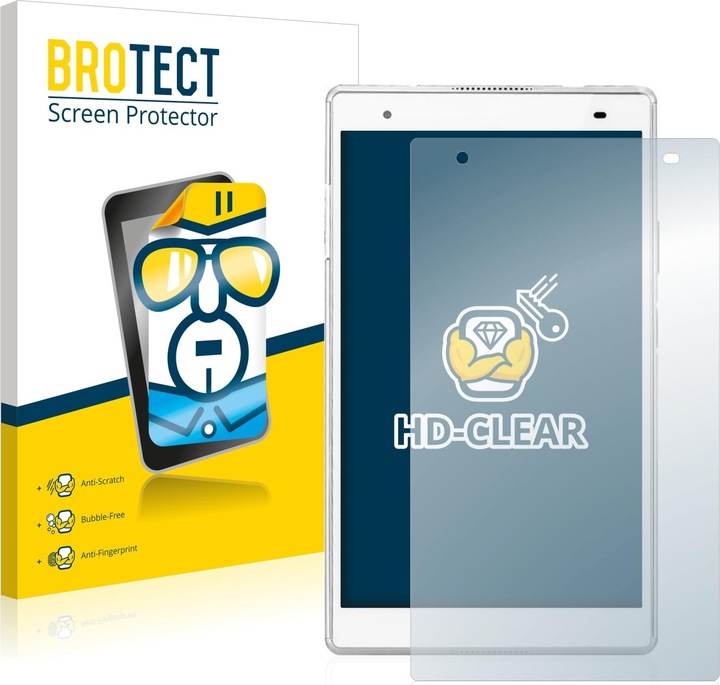 Produktbild BROTECT Schutzfolie Displayschutz Klar (2 Stück, Tab 4 8 Plus)