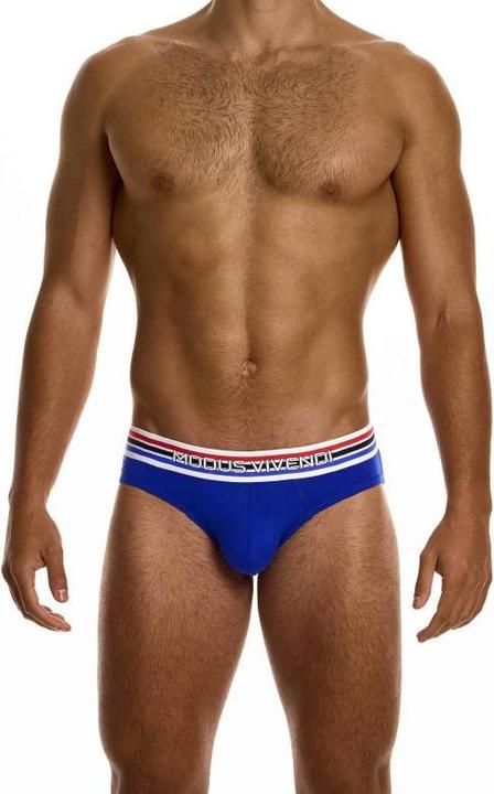 Produktbild Heritage Classic Brief Blau Medium (M, Einzelpack)