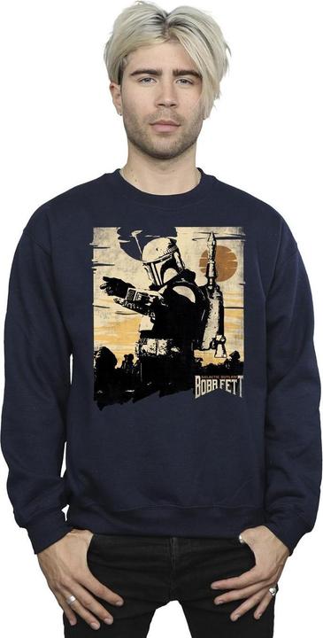 Immagine prodotto Star Wars The Book Of Boba Fett Points Felpa Uomo (5XL)