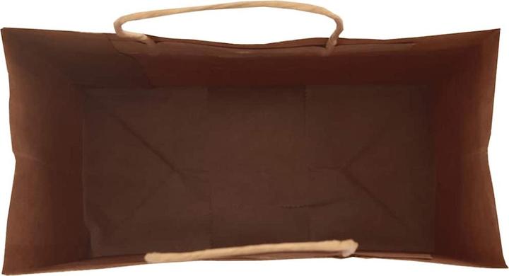 Immagine prodotto VidaXL Sacchetti di carta kraft 50 pezzi con manico marrone 22x11x28 cm (Borsa da regalo, 50 x)