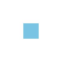 PlottiX Permanente Vinylfolie Rolle - 31,5cm x 1m Hellblau