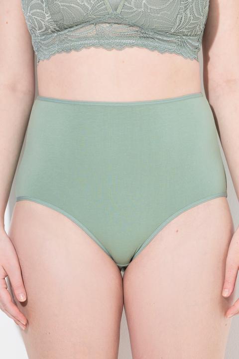 Image du produit Ulla Popken Culottes maxi en lot de 3, coeurs/uni (42, 44)