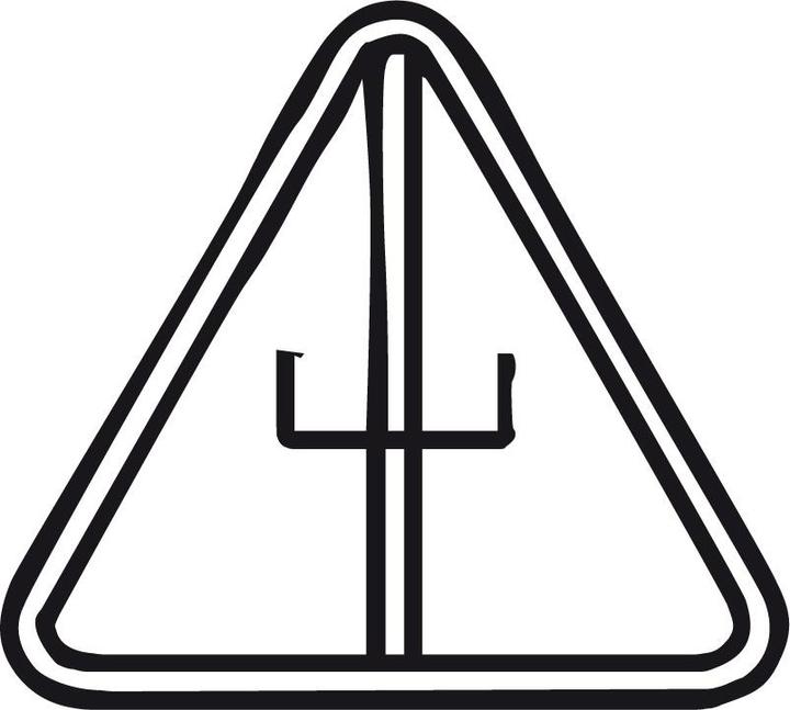 Actual product image Moravia Tubular frame Ø 32 mm for triangular signals