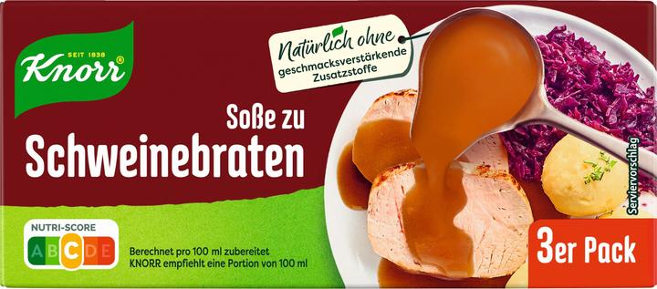 Immagine prodotto Knorr Salsa per arrosto di maiale: 3 x 250 ml (78 g)
