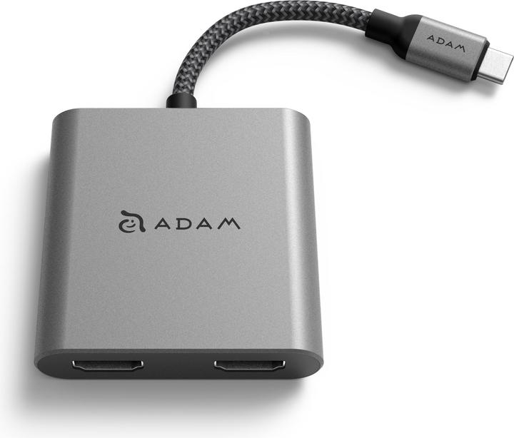 Productafbeelding Adam Elements USB-C naar 2x HDMI Adapter (USB Type-C)