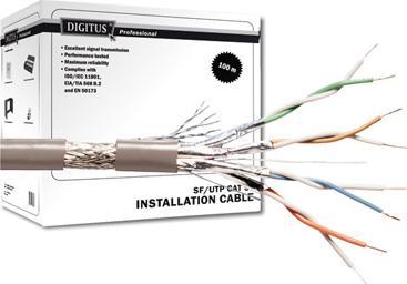 Produktbild Digitus Ethernet 4x2xAWG24 SF-UTP (SF/UTP, CAT5e, 100 m)