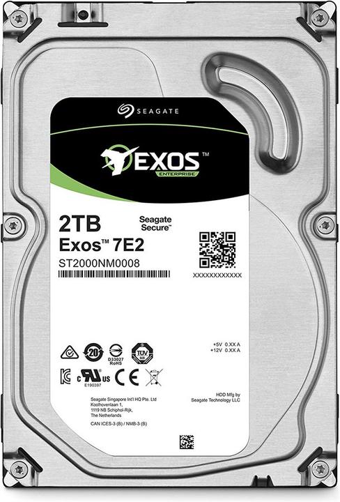 Produktbild Seagate Exos 7E2 512N (2 TB, 3.5")