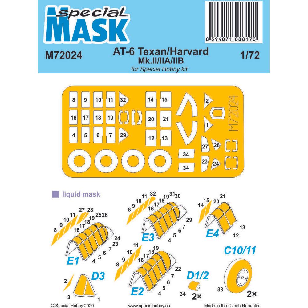 Special Hobby AT-6 Texan/Harvard Mk.II/IIA/IIB Mask