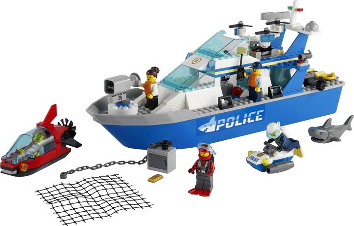 Actual product image LEGO Police boat (60277, LEGO City)