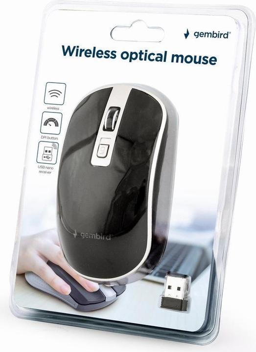 Actual product image Gembird MUSW-4B-06-BS Wireless mouse (Wireless)
