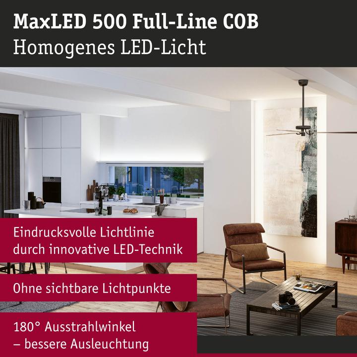 Produktbild Paulmann MaxLED 500 Full-Line COB Stripe Set (Weiss, 300 cm, Indoor)